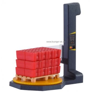 Palettenwickelmaschine, Funktionsmodell, Elektronikmodell inklusive Antrieb