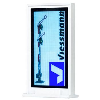 LCD Werbetafel, einseitig, Funktionsmodell