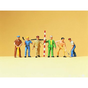 Arbeiter auf einer Baustelle