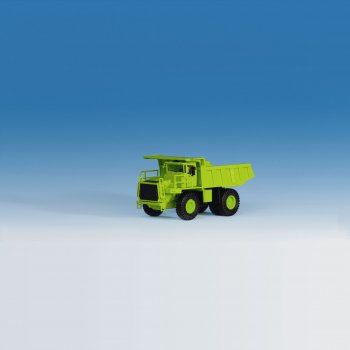 TEREX Muldenkipper, grün