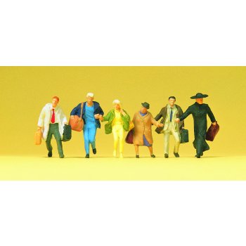 Reisende in großer Eile