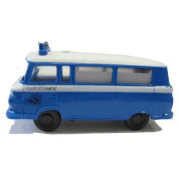 Barkas B1000 Bus Flugaufsicht Flugplatz Kamenz