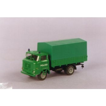 IFA W-50 Pritsche/Plane POLIZEI, grün