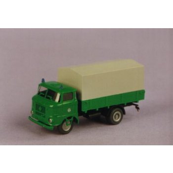 IFA W-50 Pritsche/Plane BGS, grün