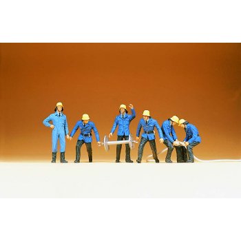 Feuerwehrmänner im Einsatz