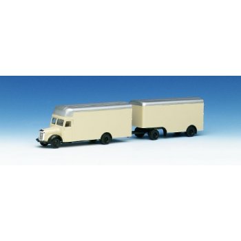 Mercedes 311 Möbelhängerzug Oldtimer