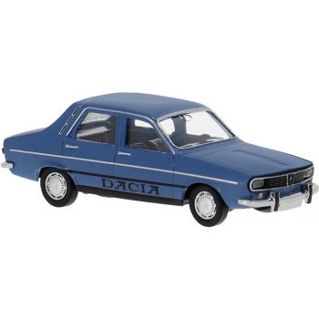 Dacia 1300, blau mit Dekor, Baujahr 1970