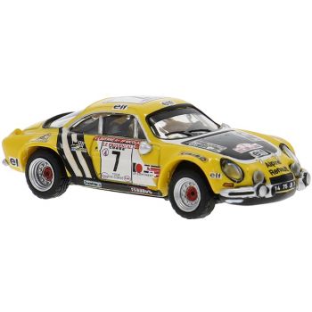 Renault Alpine A 110, No.7 2.Platz Td Corse 75 mit Jean Pierre Nicolas