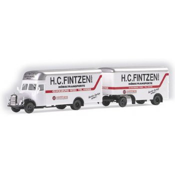 Mercedes L311 Möbelkofferhängerzug Fintzen