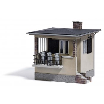 Schrankenposten, Bausatz, Grröße 7 x 6,8 x 6,5 cm