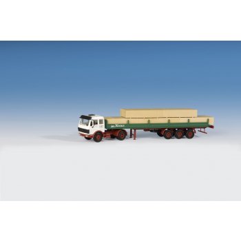 Mercedes-Benz SK 1632S Rungensattelzug, beladen