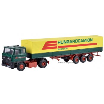 RABA Pritschen-/Planensattelzug, HUNGAROCAMION Budapest, Bausatz
