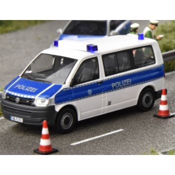 VW T5 GP KR Kontrollfahrzeug der Umweltgruppe der Polizei Bremen, weiß/blau