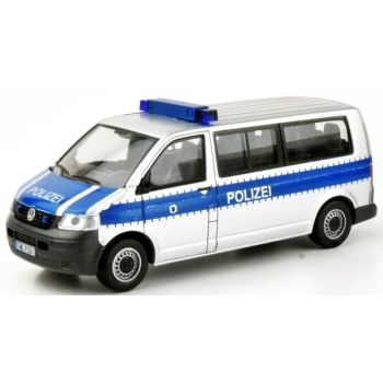 VW T5 LR 10 Funkstreifenwagen der Polizei Bremen, silber/blau