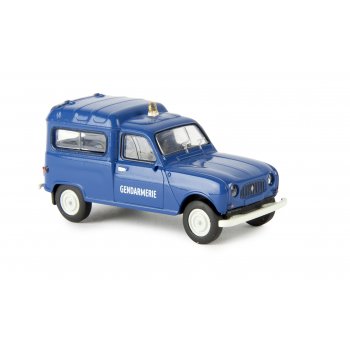 Renault R4 Fourgonnette, GENDARMERIE mit Gelblicht, Frankreich