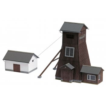 Förderturm Besucherbergwerk 