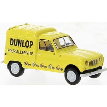 Renault R4 Fourgonnette, DUNLOP POUR ALLER VITE - Frankreich, Baujahr 1960