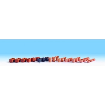 Blumentöpfe, Inhalt: 27 Blumentöpfe und -tröge