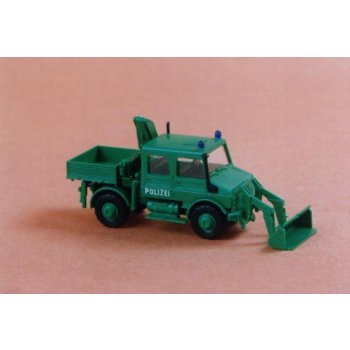 Unimog U1700 der POLIZEI Bergeräumgerät, grün
