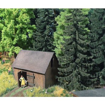 Feldschuppen, (L/B/H 7x5x5,6 cm), Bausatz