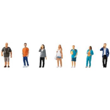 In der Innenstadt, 7 Figuren