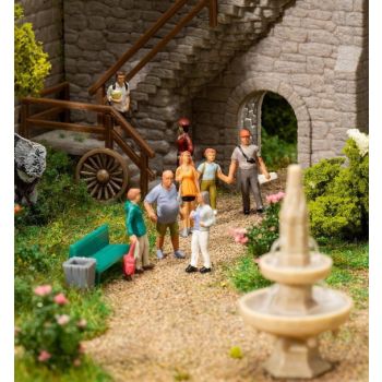 Touristen, 8 Figuren