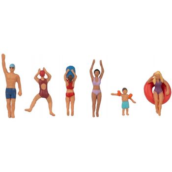 Beim Baden und Schwimmen