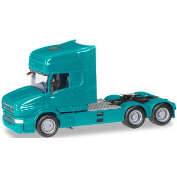 Scania Hauber Topline Zugmaschine, türkisblau