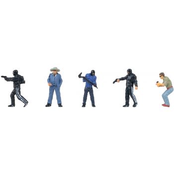 Verbrecher, 5 Figuren