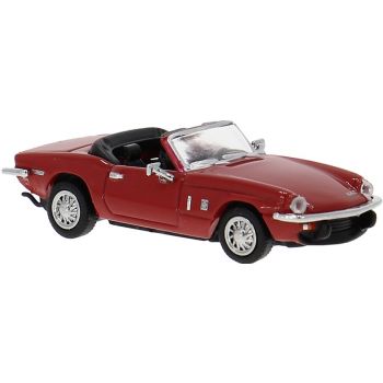 Triumph Spitfire, offen, rot, Baujahr 1974