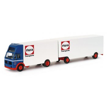 Mercedes-Benz S Möbelkofferhängerzug, Riwatrans