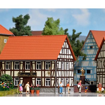 Gasthaus Krone, (L/B/H 11,2x8,2x9,9 cm), Bausatz