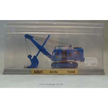 Menck Bagger M154 LC Hochlöffel in Vitrine!