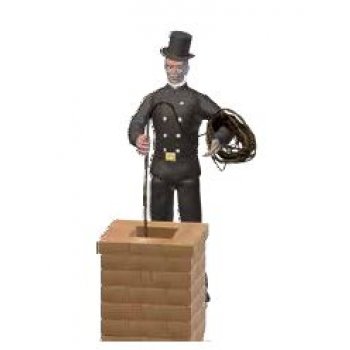 Kaminkehrer mit bewegtem Arm, Elektronikmodell