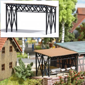 Kleingeräte-Unterstand, Bausatz, Größe L/B/H 6 x 4 x 3,9 cm