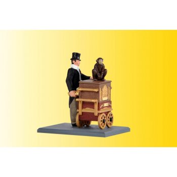 Drehorgelspieler, bewegt, Elektronik, Einbautiefe 3,8 cm,