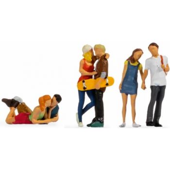 Junge Paare - 3 Pärchen