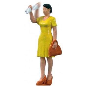 Winkende Frau (bewegliche Figur, Elektronik)