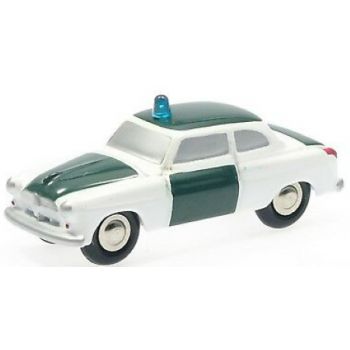 Borgward Isabella POLIZEI, weiß/grün, piccolo