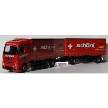 Mercedes-Benz Actros2 Wechselkoffer-Hängerzug, Schöni - Yes, we can! 71 - Logistik Deutschland