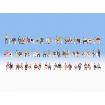 Mega-Spar-Set - Sitzende, 60 Figuren