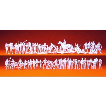 Sport und Freizeit, 80 UNBEMALTE Figuren