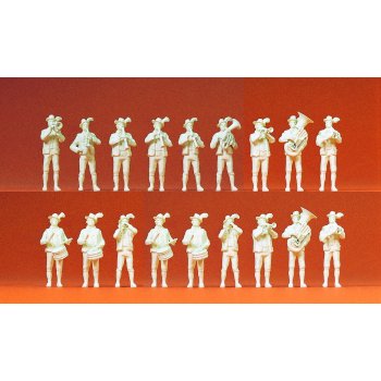 Bayrische Volksmusik, 18 UNBEMALTE FIGUREN