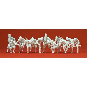 Absitzende Panzergrenadiere, UNBEMALTE Figuren