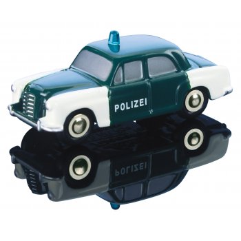 Mercedes-Benz 180 POLIZEI, dunkelgrün/weiß, piccolo
