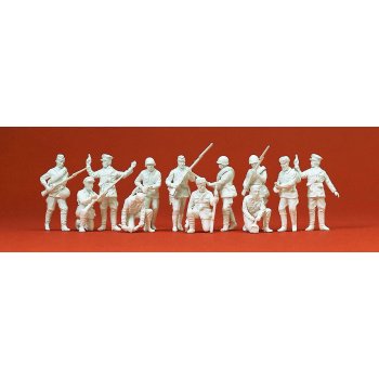 Infanteristen und Partisanen, UNBEMALTE Figuren