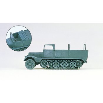 Halbketten-Zugmaschine 3t. SdKfz 11 off.Verdeck