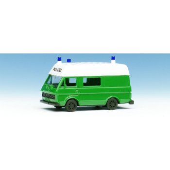 VW LT der POLIZEI, grün, weißes Hochdach !