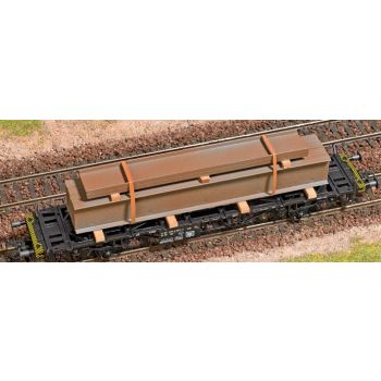 Ladegut Stahlträger, 5 Stahlträger