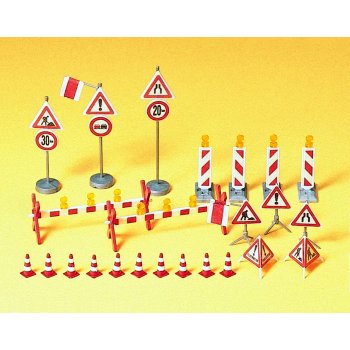 Ausstattung Straßenbaustelle
